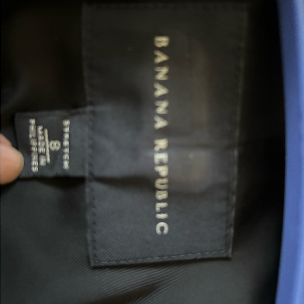 Double Button, Stretch, Lined, Black Jacket. - image 2